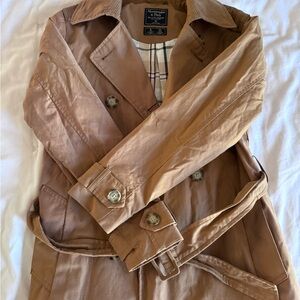 Abercrombie & Fitch Women's Brown Trench Coat